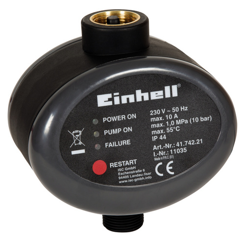 Einhell Elektronischer Durchflussschalter für Pumpen