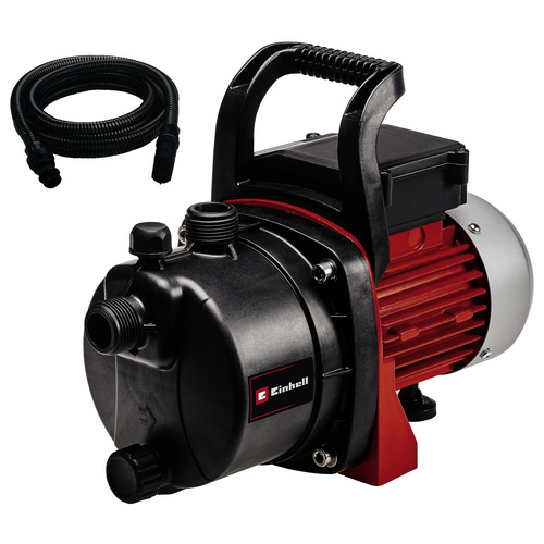 Einhell Gartenpumpe GC-GP 6538 Set (Set), mit Saugschlauch, 3800 l/h max. Fördermenge