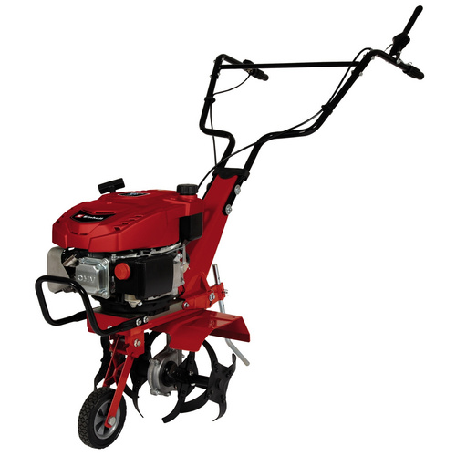 Einhell - Benzin-Bodenhacke Gc-Mt 2236 (2.2 Kw, 2 L Tank, 22 Cm Arbeitstiefe, 36 Cm Arbeitsbreite, 4 Robuste Hackmesser, Höhenverstellbarer Bremssporn Und Führungsgriffe, Hackmesserstop) 4006825638066 - Image 4