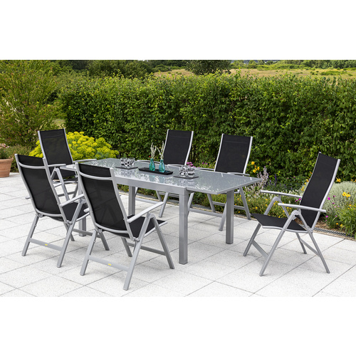 MERXX Gartenmöbelset »Carrara«, 6 Sit...