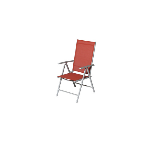 Merxx Gartenmöbel-Set Amalfi 7-tlg. Terracotta inkl. Tisch 140/200 cm x 90 cm