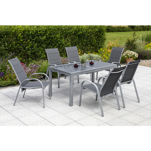 MERXX Gartenmöbelset »Amalfi«, 6 Sitz...