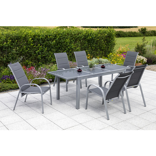MERXX Gartenmöbelset »Amalfi«, 6 Sitz...