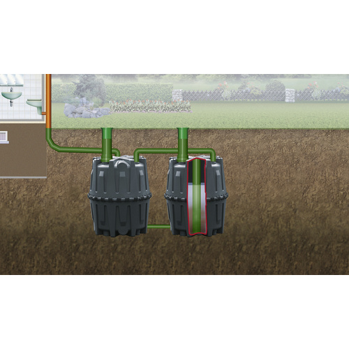 GRAF Sammelgrube »Herkules«, 1600 L, s...