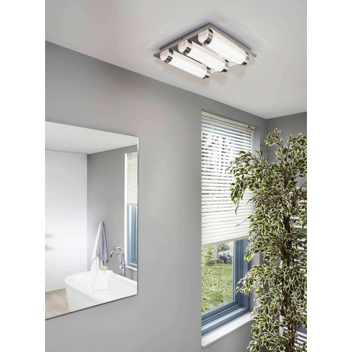 Thumbnail - EGLO Wand-/Deckenleuchte »TOLORICO«, Edelstahl, 4000K - silberfarben