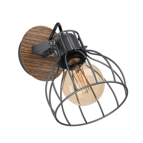 EGLO Spot »SAMBATELLO«, holz, stahl - braun - Bild 4