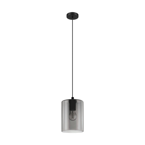 Eglo Pendelleuchte Cadaques 1 E27, schwarz
