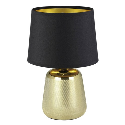 Eglo Tischleuchte Manalba 1 gold, schwarz