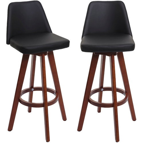 Thumbnail - MVG Barhocker »MVG-C43«, 2er-Set, 360° drehbar - schwarz