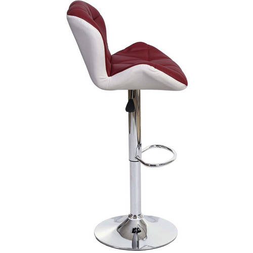 Thumbnail - MVG Barhocker »MVG-A92«, verchromtes Metall - rot