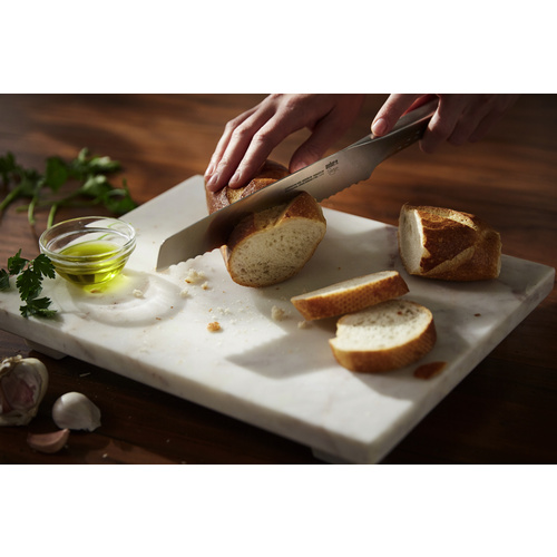 WEBER Brotmesser, Edelstahl, silberfarben