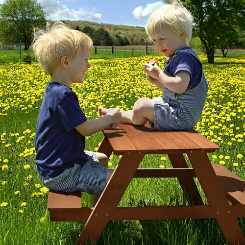 Sunny Kinderpicknicktisch, 4 Sitzplätze...