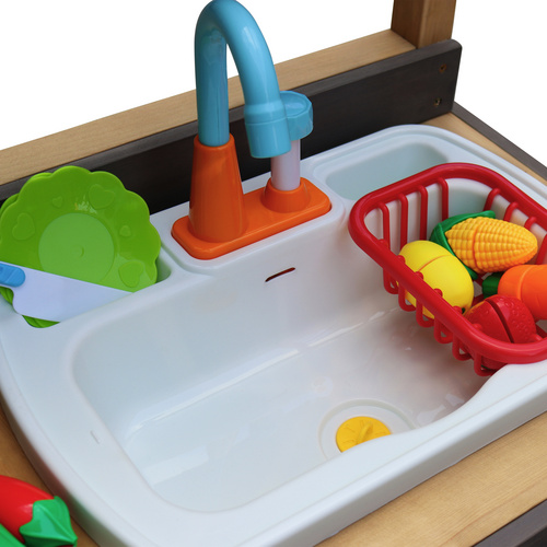 Thumbnail - AXI Spielküche »Rosa Sand + Wasser Spielküche Medium« - braun