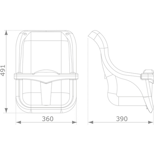 AXI Babyschaukel, Kunststoff/hart_polyet...