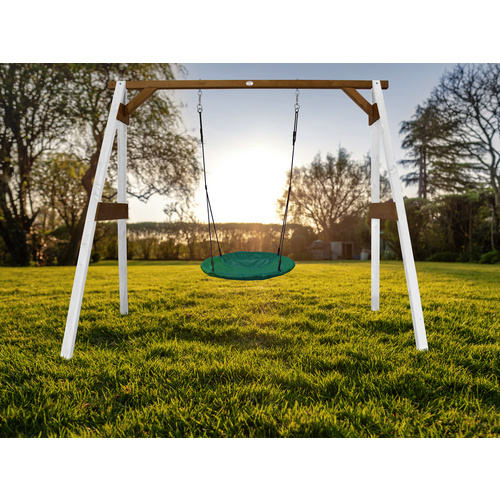 AXI Nestschaukel, Holz/hemlockHolz - wei...