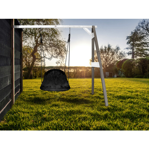 Thumbnail - AXI Nest-Anbauschaukel, Holz/hemlockHolz - grau