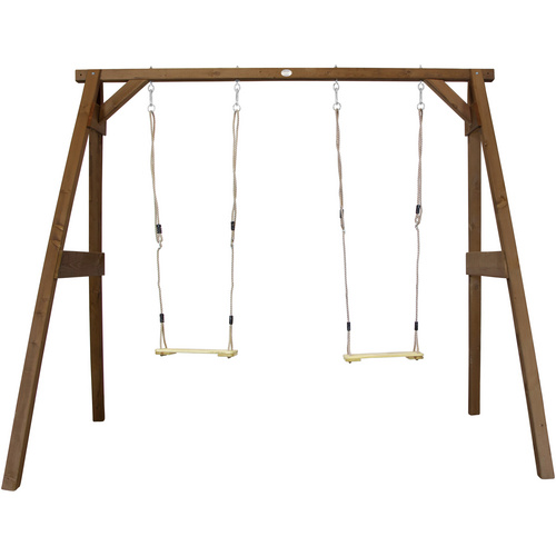 AXI Doppelschaukel, Holz/hemlockHolz - b...