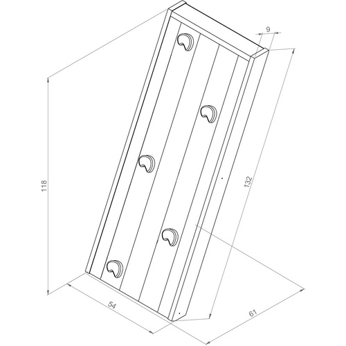 AXI Kletterwand »Kletterwand«, (BxHxT)...