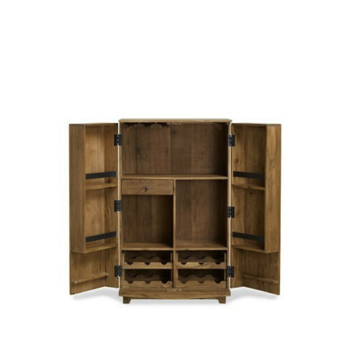 INTERIA Home & Living Barschrank »BOMBAY«, Holz, Natur - beige