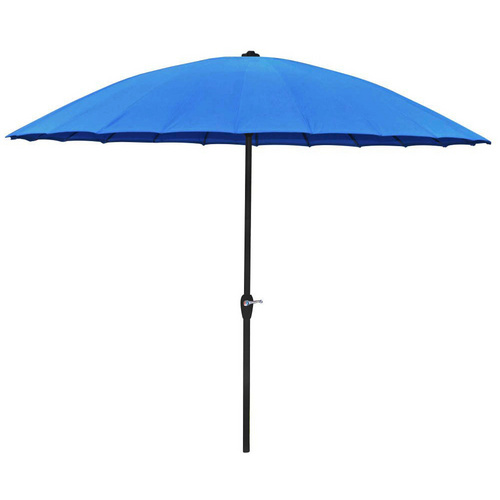 GARDEN PLEASURE Sonnenschirm, rund - bla... GARDEN PLEASURE Sonnenschirm, rund - bla...