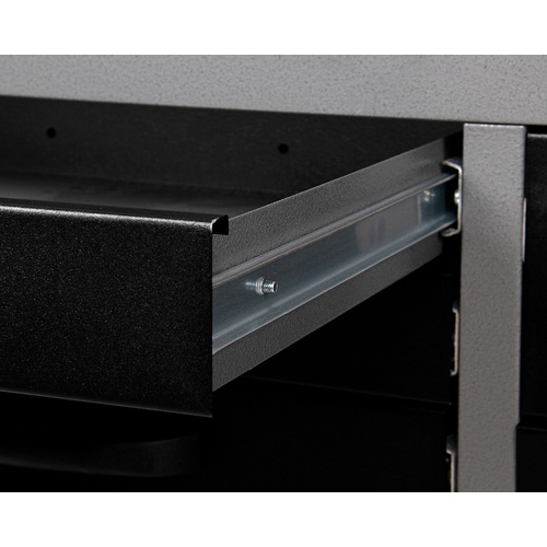 Thumbnail - Ondis24 Werkbank »Konny«, anthrazit, Metall - schwarz | grau