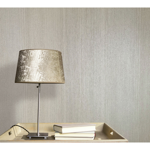 Thumbnail - marburg Vliestapete »Vintage Deluxe«, Streifen, grau/pearldust