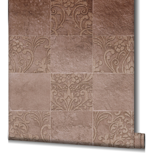 Thumbnail - marburg Vliestapete »Hailey«, Fliesenoptik, rot/braun