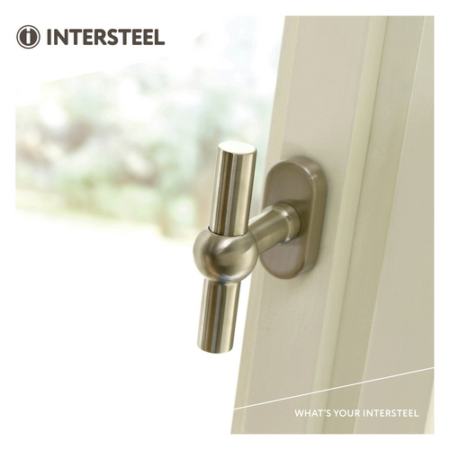 Thumbnail - Intersteel Fenstergriff, edelstahl gebürstet - silberfarben