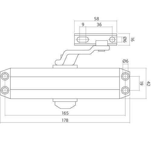 Thumbnail - Intersteel Türschließer, DR122
