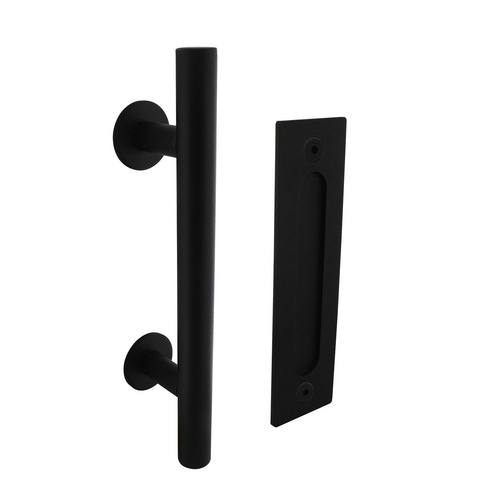 Intersteel Schiebetürgriff, schwarz, Stahl