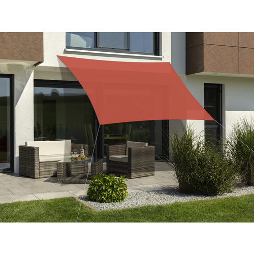 Schneider Sonnensegel Teneriffa Terracotta 500 x 500 cm
