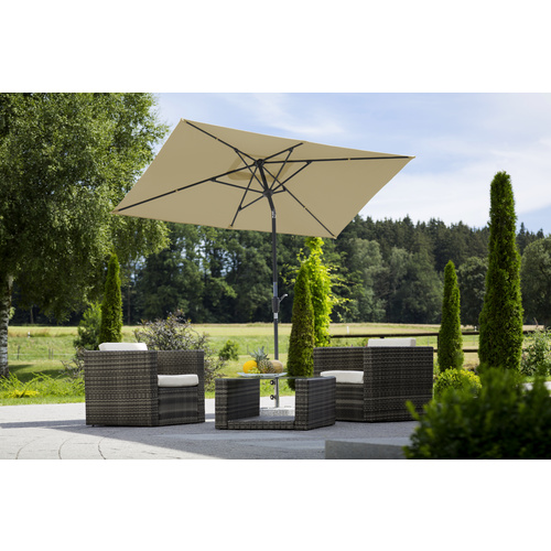 Schneider Sonnenschirm Tunis 150 x 270 cm natur