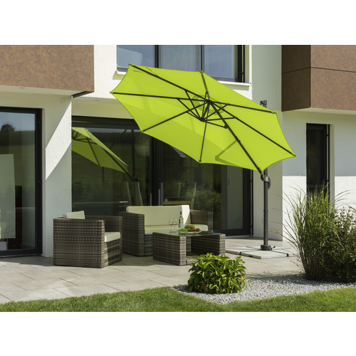 Schneider Sonnenschirm Rhodos Junior apfelgrün, Ø 300 cm