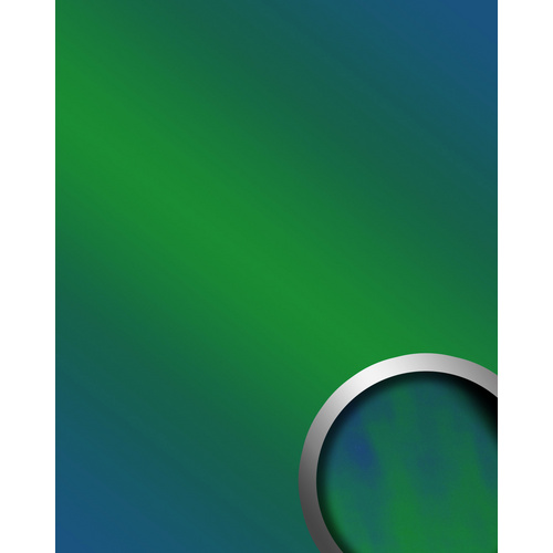 wallface Dekorpaneele, Spiegel, samtig - gruen