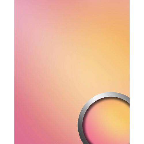 wallface Dekorpaneele, Spiegel, samtig - rosa