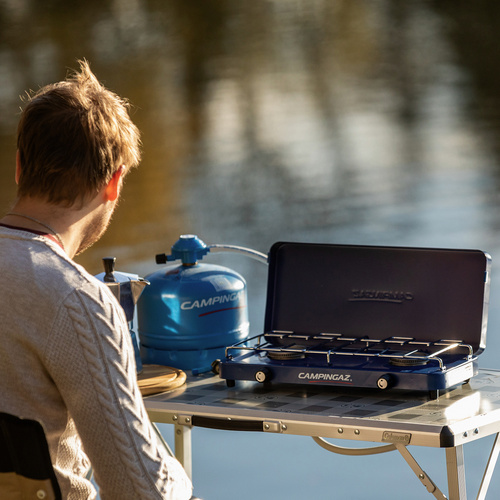 Thumbnail - CAMPINGAZ Camping-Kocher, blau/silberfarben, Stahl/Kunststoff - blau | silberfarben