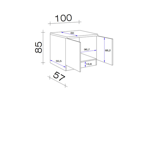 Flex-Well Spülenunterschrank »Nano«, ...