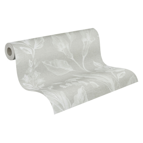 Finest Selection Vliestapete Floralmuster Greige