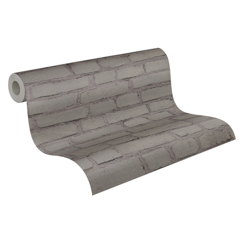 A.S. Création Vliestapete Neue Bude 2.0 Naturstein Taupe