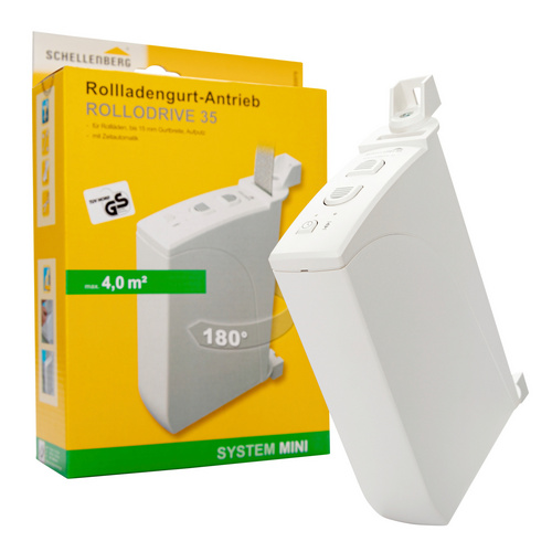 Schellenberg elektrischer Gurtwickler Mini RolloDrive 35, für 20 kg/4,0 m² - Image 4