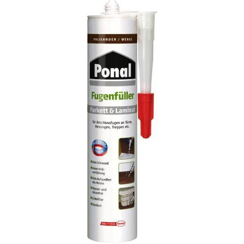 Ponal Parkett und Laminat Fugenfüller 280 ml, palisander/wenge
