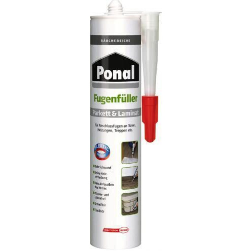 Ponal Parkett und Laminat Fugenfüller 280 ml, räuchereiche