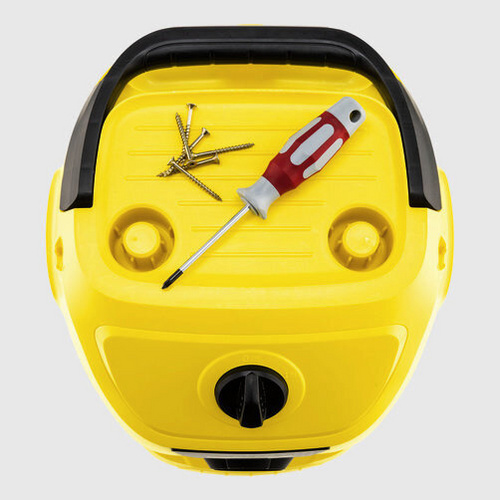 Thumbnail - KÄRCHER Nass-/Trockensauger WD 3 S V-17/4/20, 17-Liter-Edelstahlbehälter, 4 m Kabel, 2 m Saugschlauch - gelb