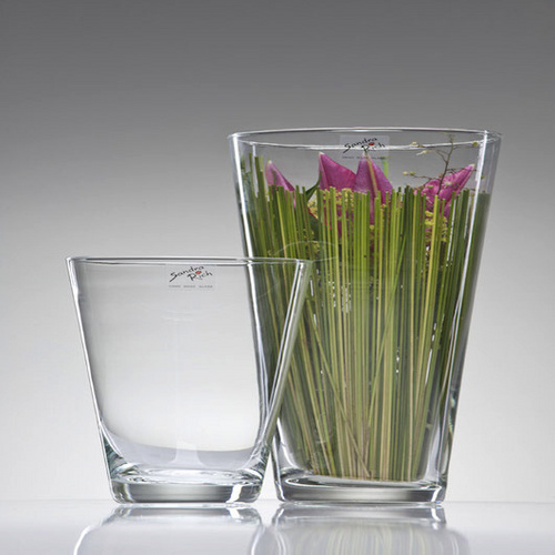 Flowerbox Deko-Vase - transparent