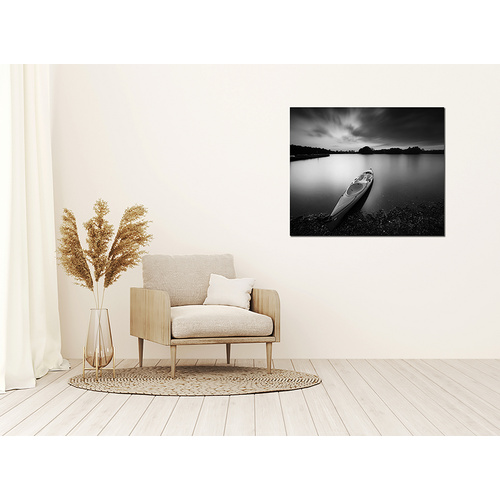 Thumbnail - ANY IMAGE Kunstdruck »Das Kanu«, mehrfarbig, Alu-Dibond - bunt
