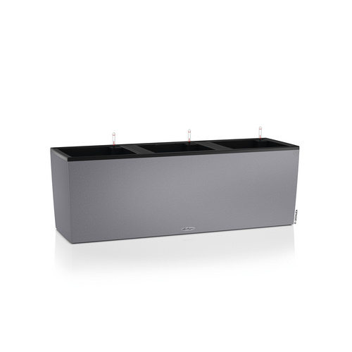 Lechuza Pflanzgefäß Trio Stone 100 cm x 32 cm x 34 cm Steingrau