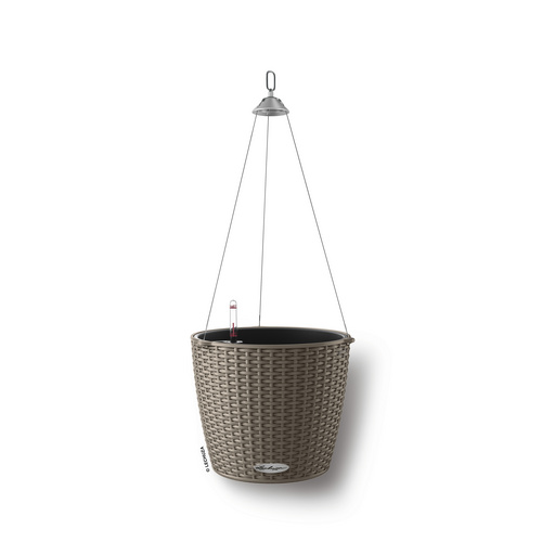 Lechuza Pflanzgefäß Nido Cottage Ø 27 cm x 23 cm Sandbraun