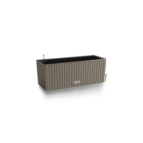 Lechuza Pflanzgefäß Balconera Cottage 50 cm x 19 cm x 19 cm Sandbraun