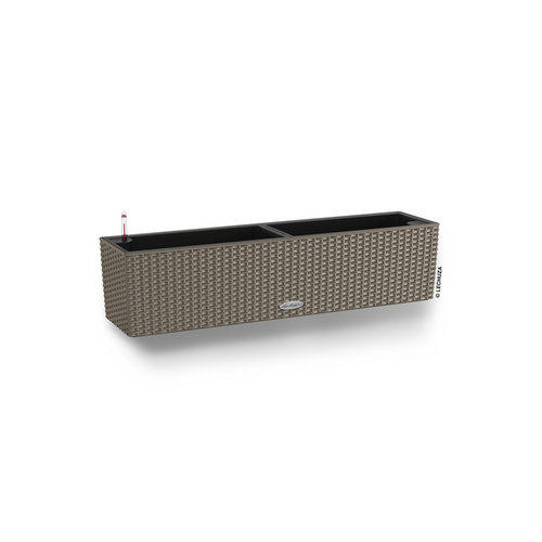 Lechuza Pflanzgefäß Balconera Cottage 80 cm x 19 cm x 19 cm Sandbraun