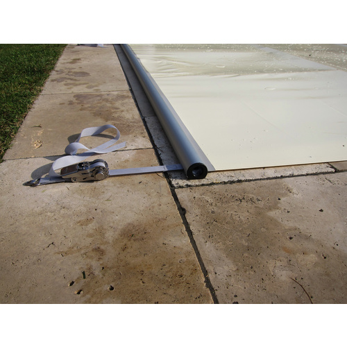 KWAD Rollabdeckung, Breite: 850 cm, Kunststoff - beige